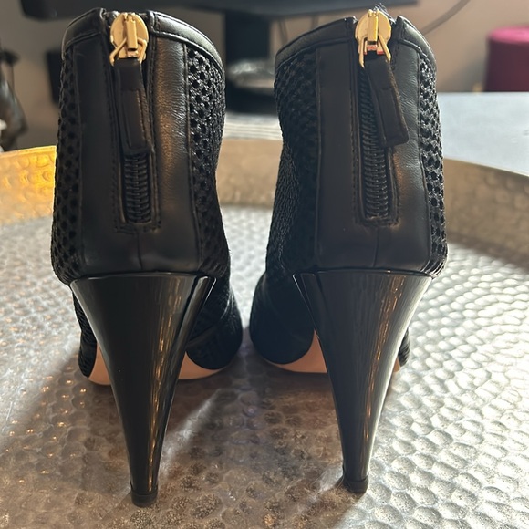 Authentic Chanel peep toe booties - Picture 3 of 5